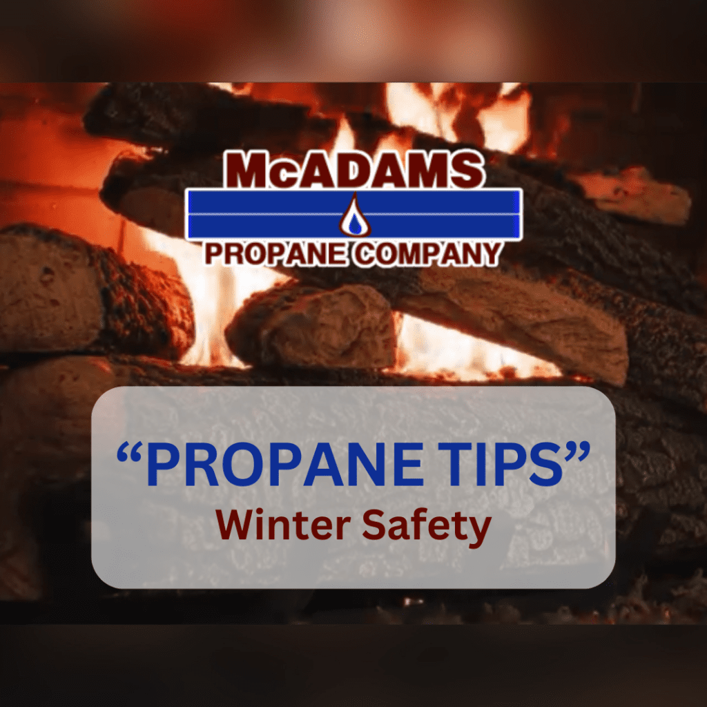 Propane tips for winter safety poster in color for website